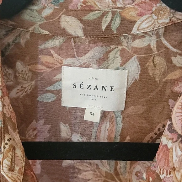 Sezane Tiana Blouse - Picture 2 of 7
